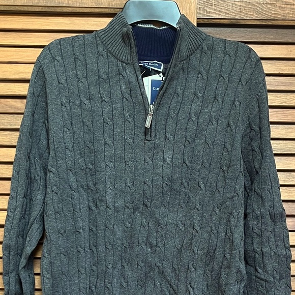 Club Room Men’s Mock Neck Sweater - Picture 3 of 5